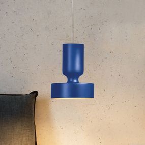 Modo Luce Hammer závesná lampa Ø 15 cm tmavomodrá, Obývacia izba / jedáleň, kov, GU10, 20W, K: 19cm