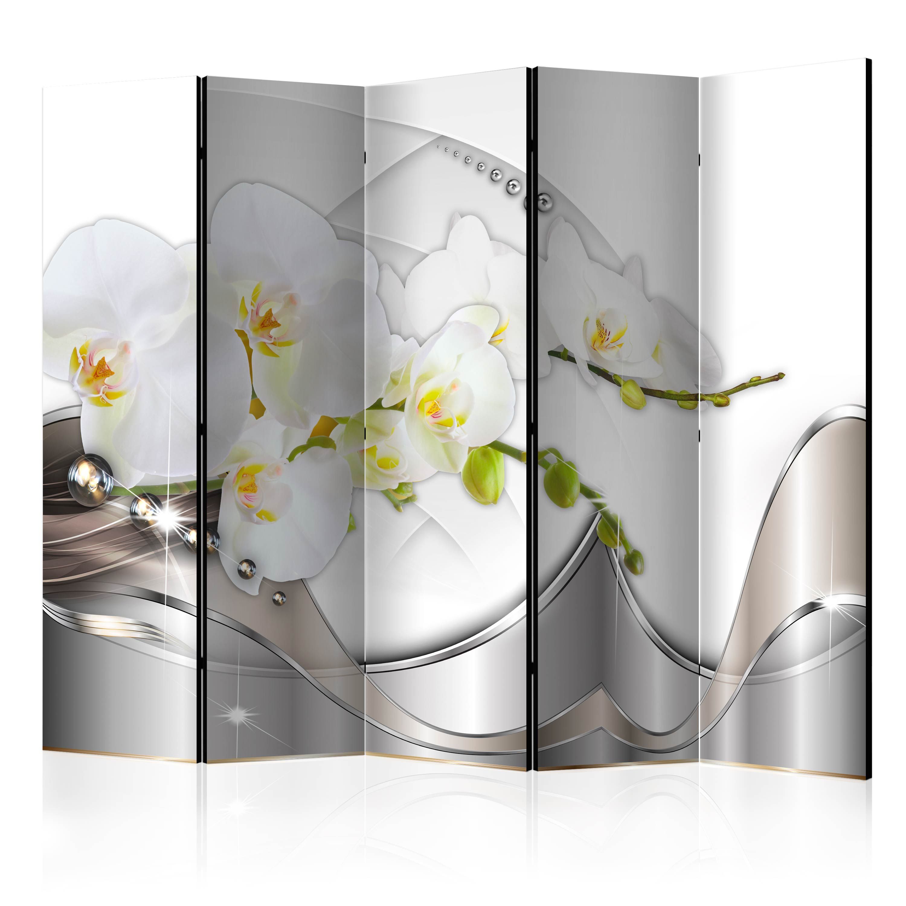 Artgeist Paraván - Pearl Dance of Orchids II [Room Dividers]