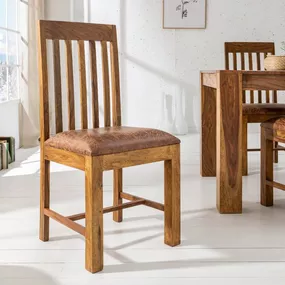 Dizajnová stolička Timber, sheesham