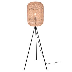 Trio Lighting Stojaca lampa Runa so sisalovým tienidlom, Obývacia izba / jedáleň, sisal, kov, E27, 40W, K: 150cm