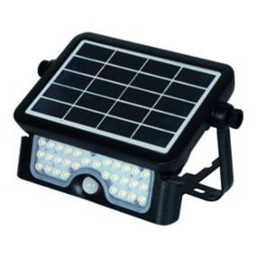 Sylvania 0054046 LED vonkajšie nástenné solárne svietidlo Gizmo so senzorom 1x5W | 450lm | 4000K | IP65