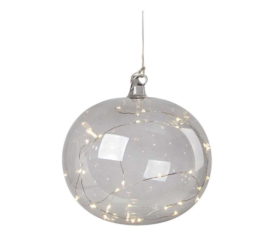Markslöjd 704863 - LED Vianočná dekorácia LINA 20xLED/0,6W/4,5V šedá