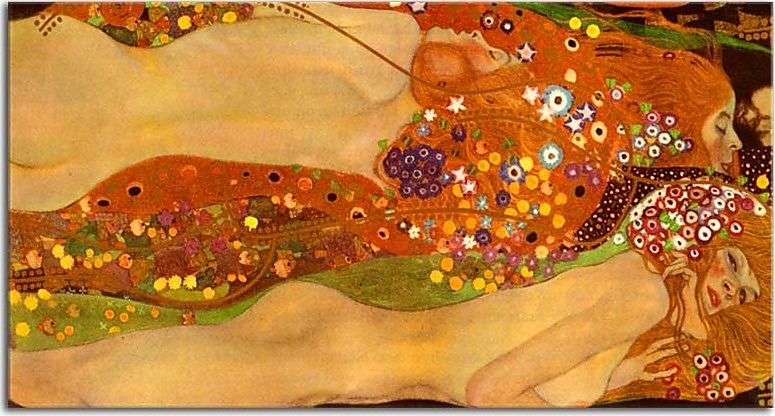 Obraz Gustav Klimt Water Snakes II zs16816