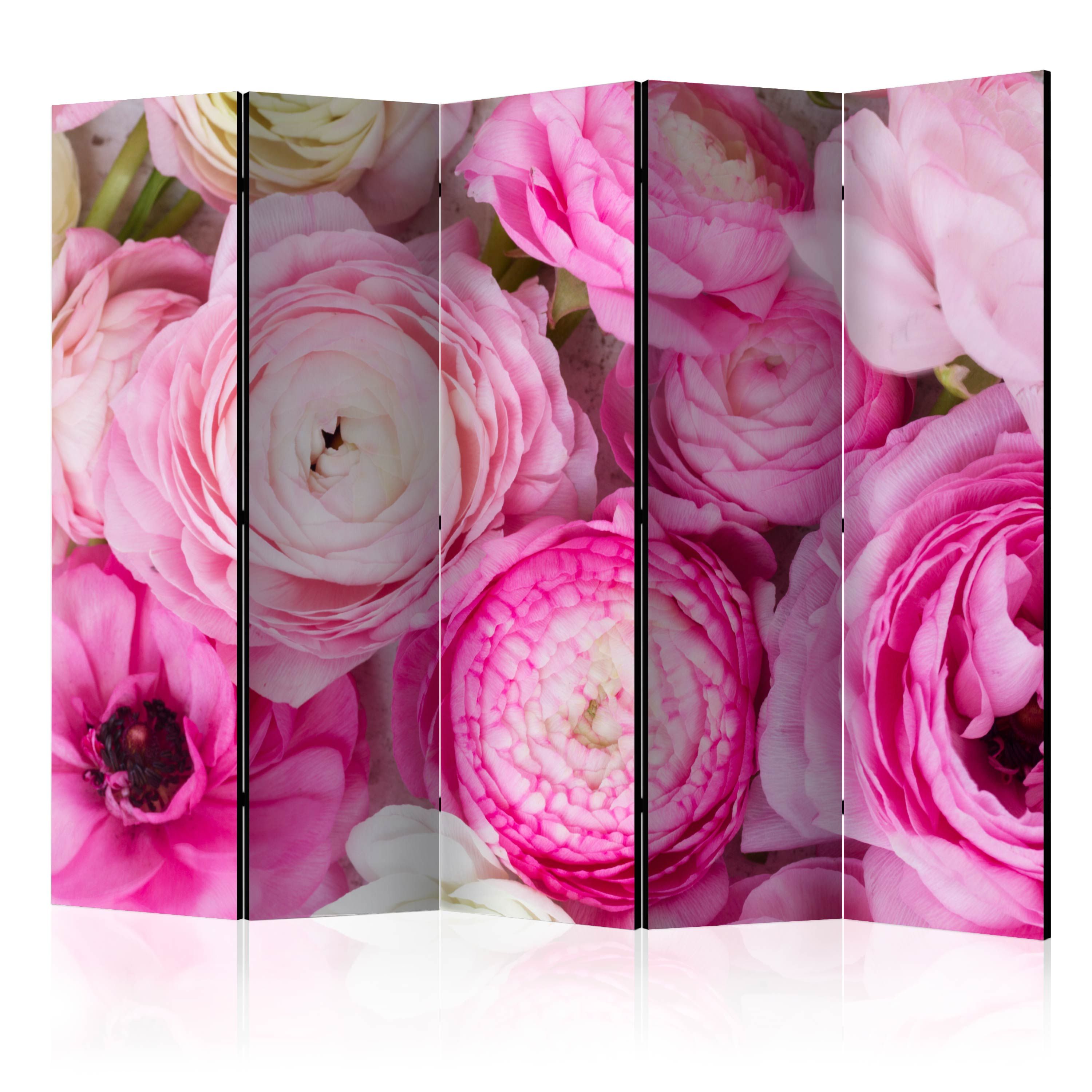 Artgeist Paraván - Ranunculus Flowers II [Room Dividers]