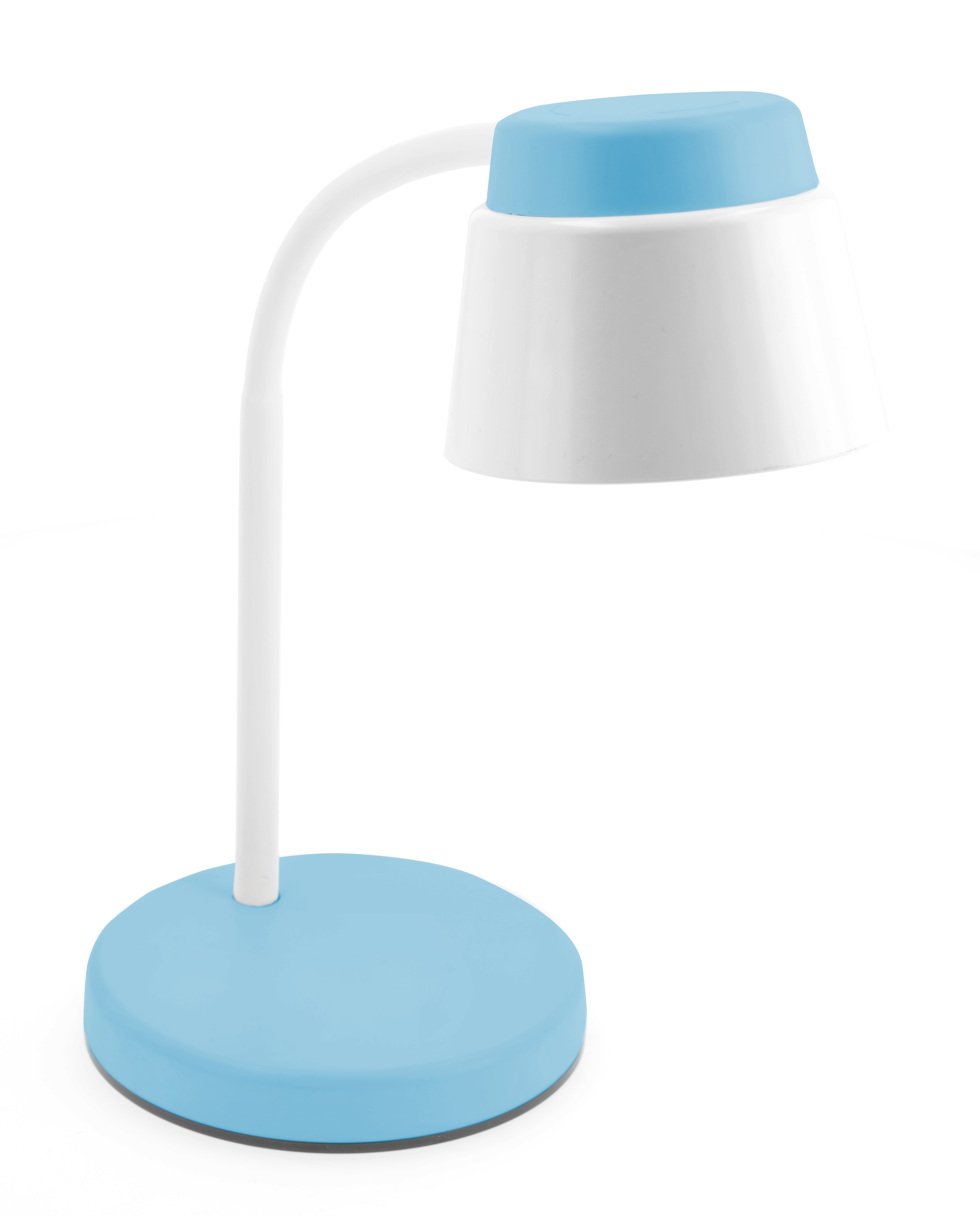 Stolná lampa GTV HELIN LB-HEL6W-25-DC modrá 6W 4000K