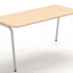 NARBUTAS - Stôl ROUND so zaoblenými rohmi 120x70