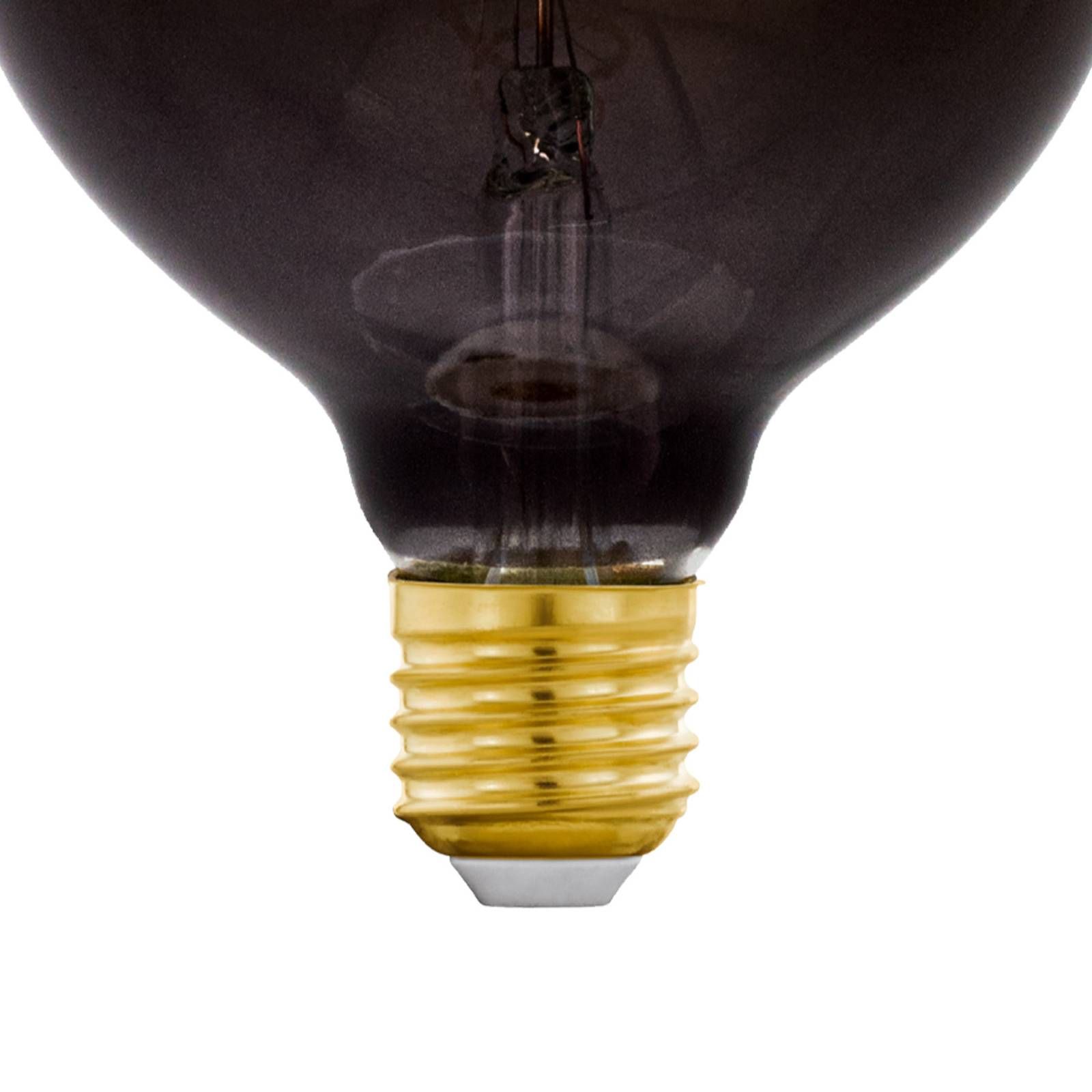 EGLO LED žiarovka E27 4W T120 1700K filament piesok dim, sklo, E27, 4W, P: 21 cm