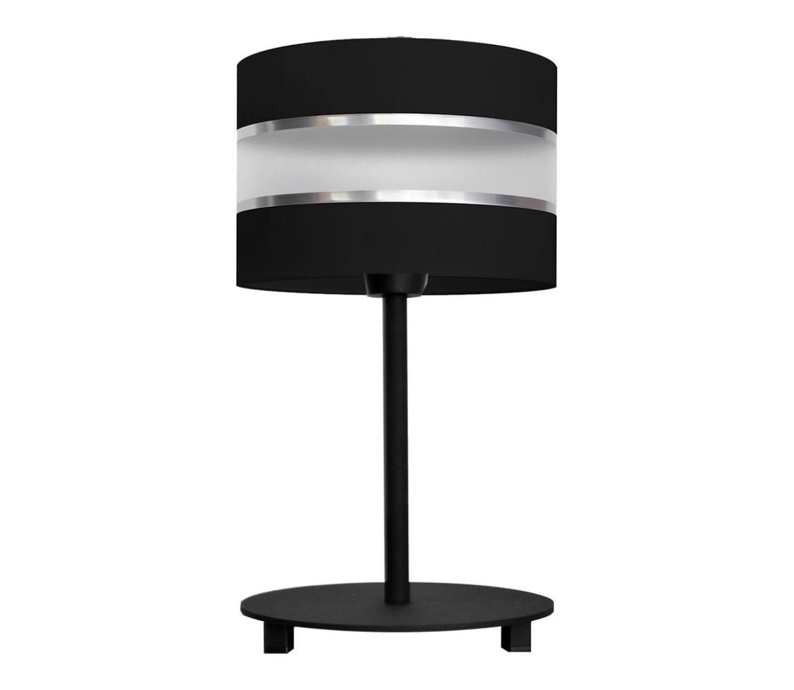 Stolná lampa HELEN 1xE27/60W/230V čierna