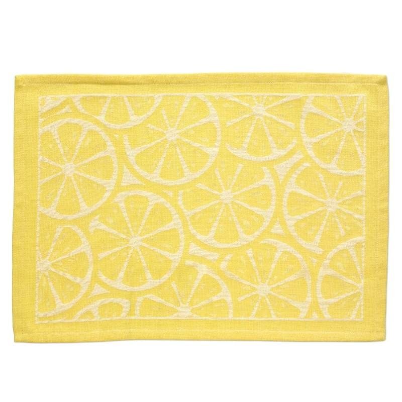 KELA Prostírání Citrus 50x35 cm žlutá KL-12462