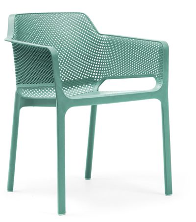 NARDI GARDEN - Stolička NET modro-zelená