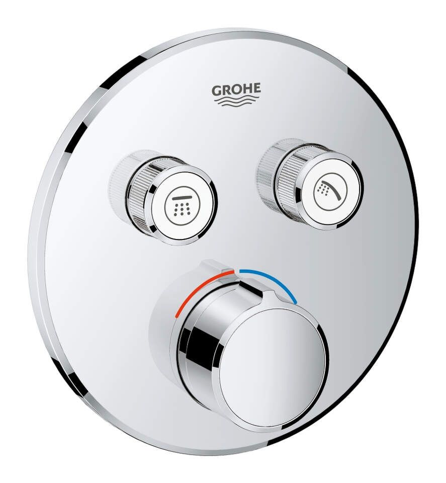 Grohe SmartControl - Batéria pod omietku, 2 výstupy, chróm 29145000