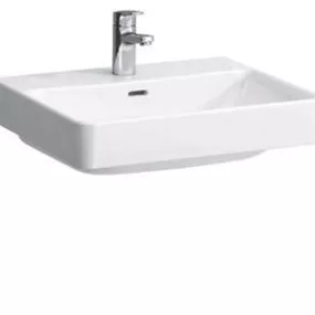 Laufen Pro S - Umývadlo, 600 mm x 465 mm, 1 otvor na batériu, biela H8169630001041