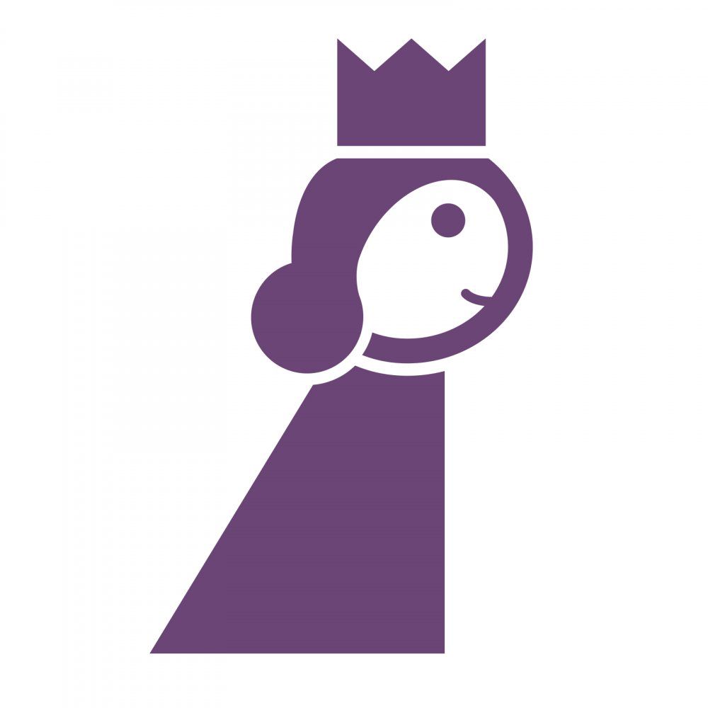 Pieris design Kráľovná - nálepka na stenu béžová