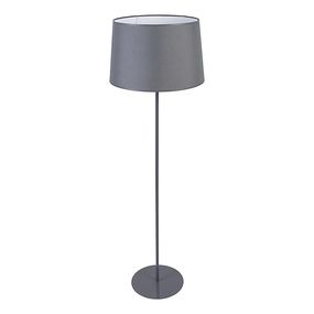 Stojacia lampa MAJA 1xE27/15W/230V šedá