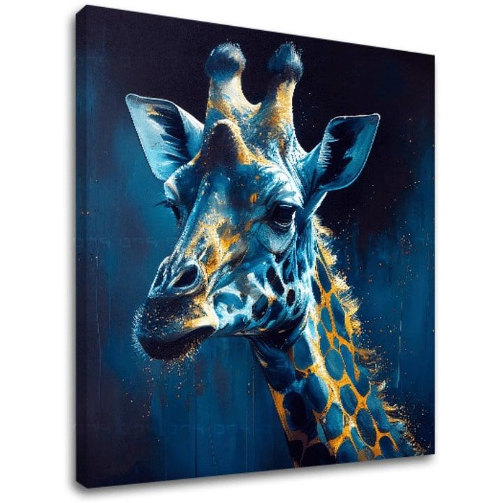 Dekoratívna maľba na plátne - PREMIUM ART - Towering Majesty of Giraffe