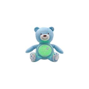 Chicco - Projektor s melódiou BABY BEAR 3xAAA modrá