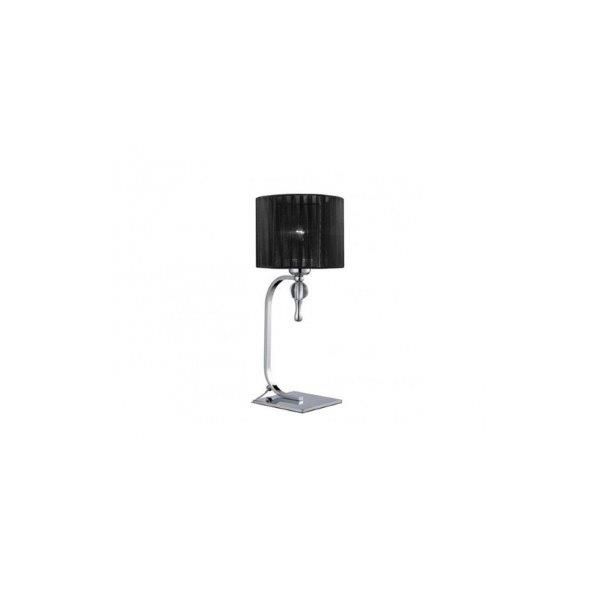 AZZARDO AZ0502 DECOline IMPRESS BLACK TABLE stolové svietidlo/lampička 1xE27 50W IP20 čierna