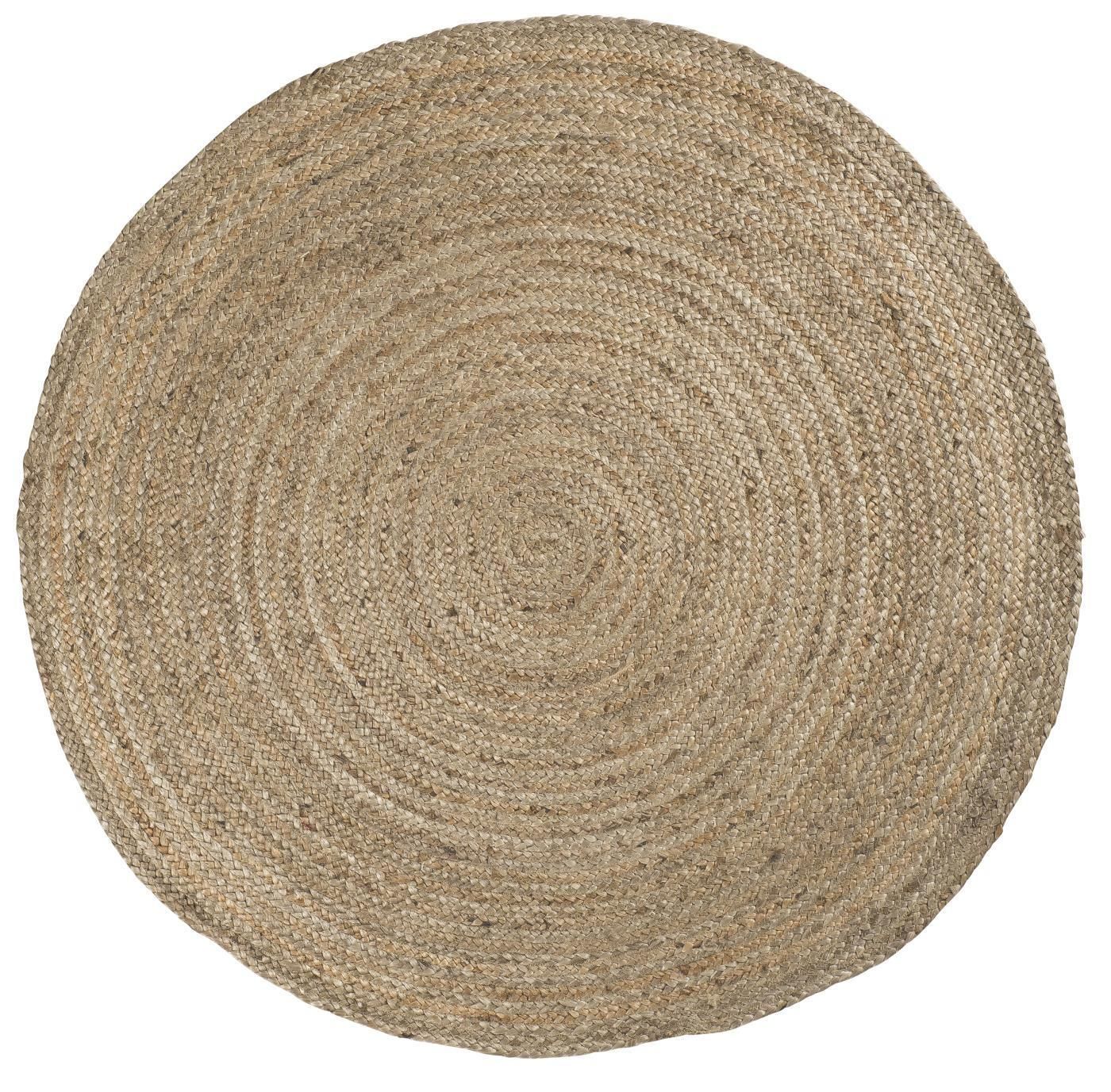 IB LAURSEN Jutový koberec Rug Round Jute Ø 220 cm