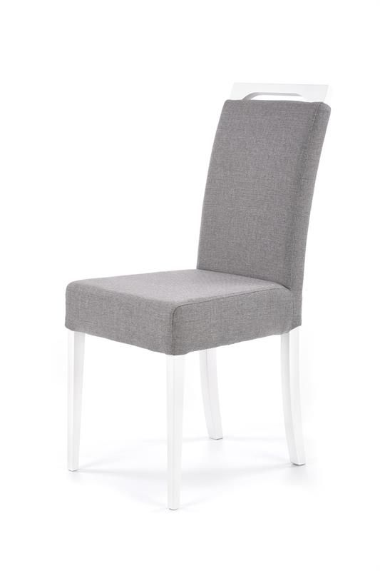 Halmar CLARION jedálenská stolička, biela / INARI 91