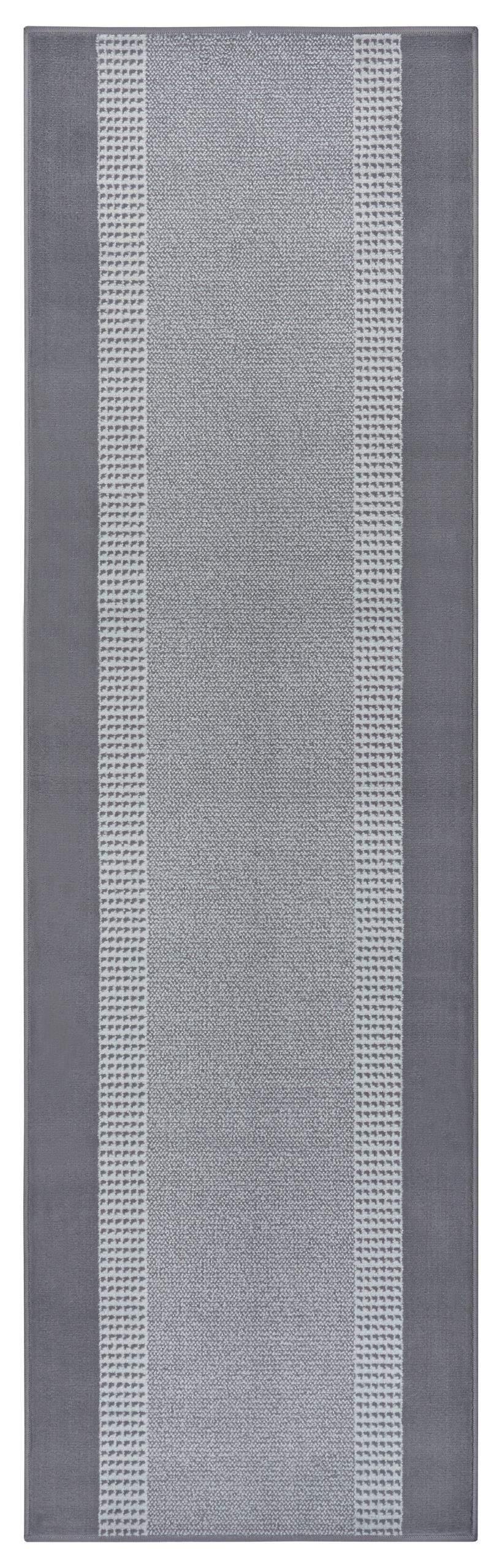 Hanse Home Collection koberce Behúň Basic 105488 Light Grey - 80x350 cm