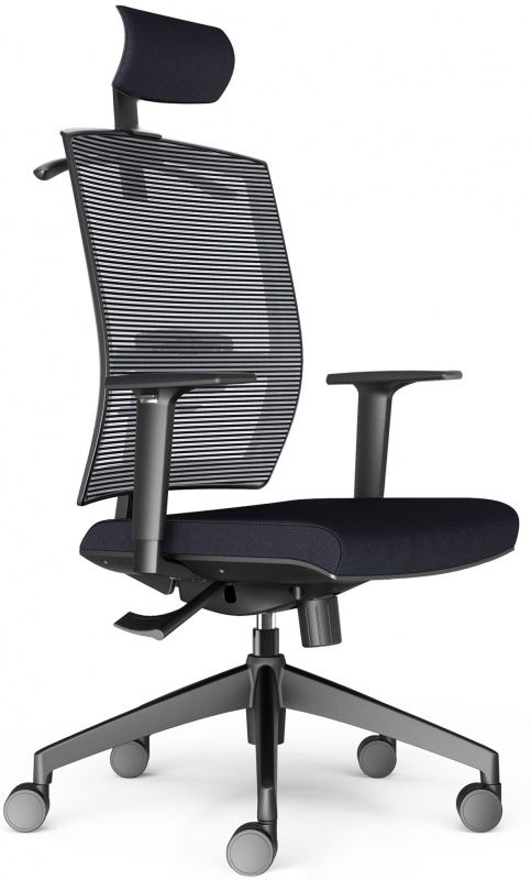 MULTISED kancelárska stolička BZJ 393 - čierna