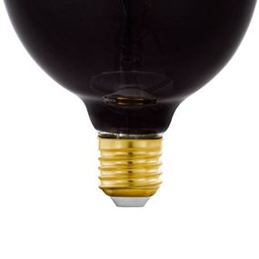 EGLO LED žiarovka E27 4W T120 1 800K filament smoky dim, sklo, E27, 4W, P: 21 cm
