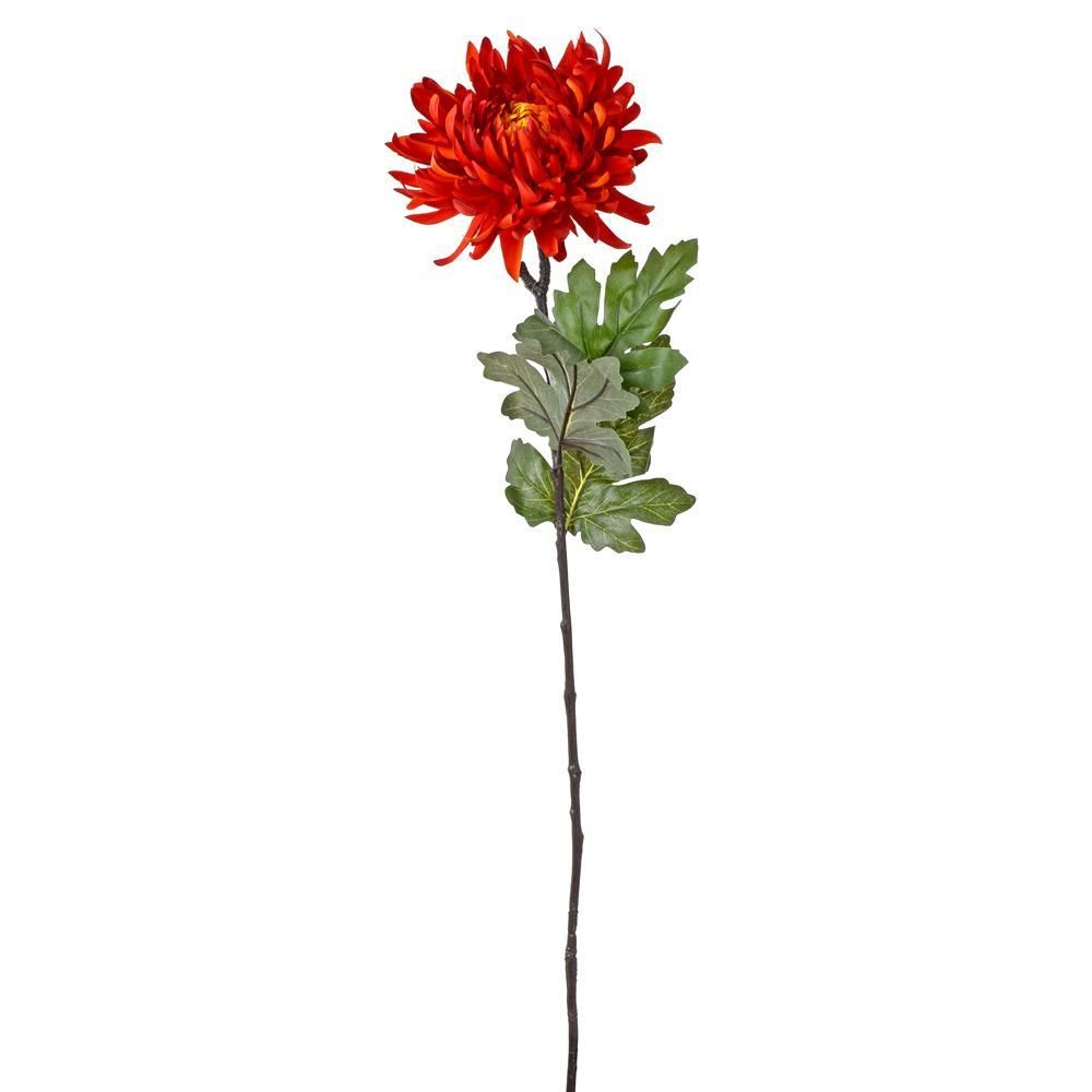 Chryzantéma kus červeno-oranžová 60x17cm 1500367
