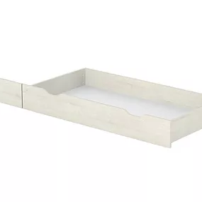 Zásuvka pod posteľ marley - biela/borovica