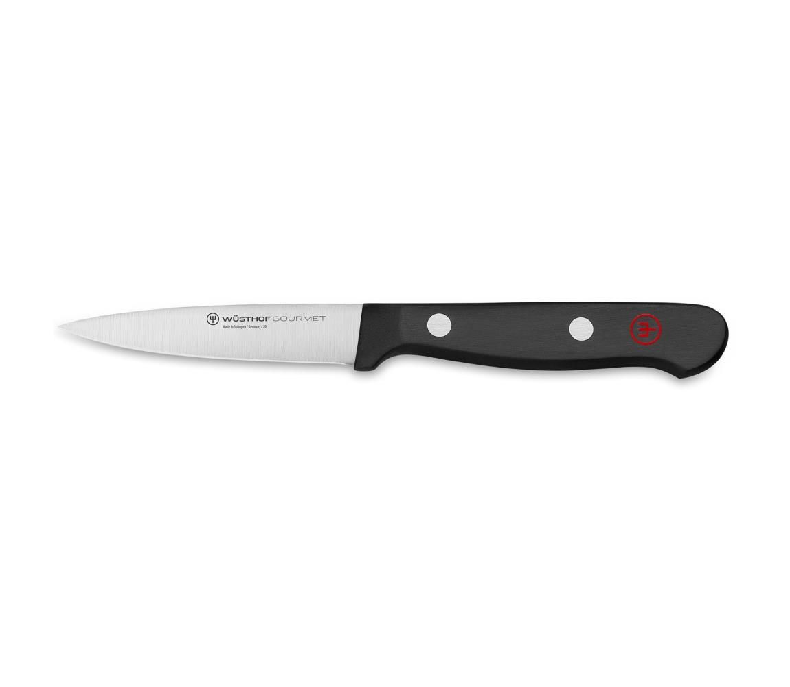 Wüsthof - Kuchynský nôž na zeleninu GOURMET 8 cm čierna