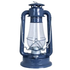 Strömshaga Petrolejová lampa Hurricane Dark Blue Large