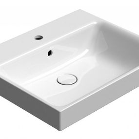 GSI - NUBES keramické umývadlo 60x50 cm, biela ExtraGlaze 9631111