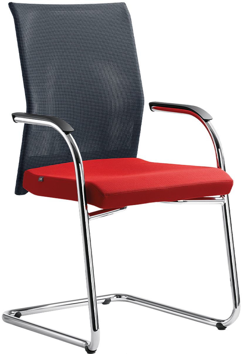 LD SEATING Konferenčná stolička WEB OMEGA 405-Z-N4, kostra chrom