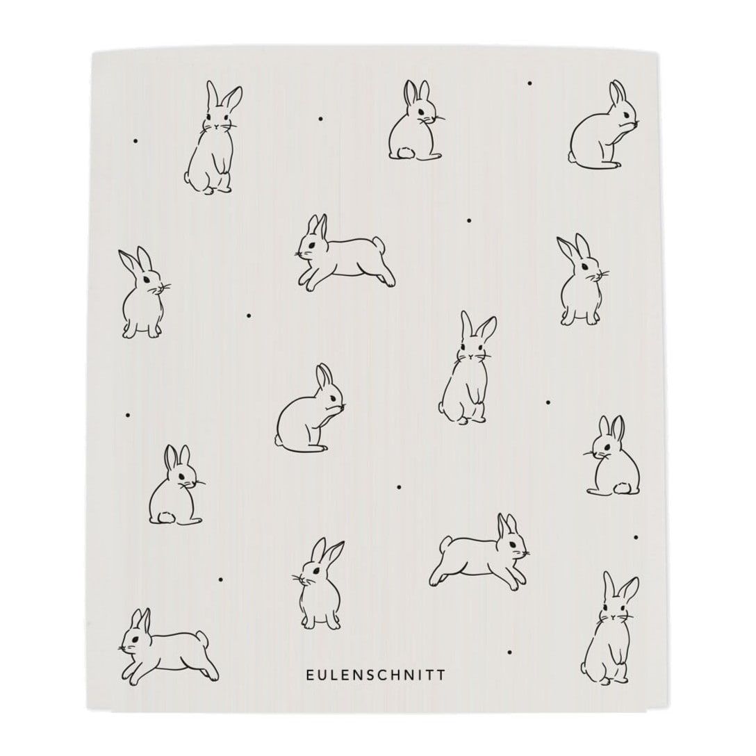 Eulenschnitt Prírodná hubová utierka Rabbit - set 3 ks