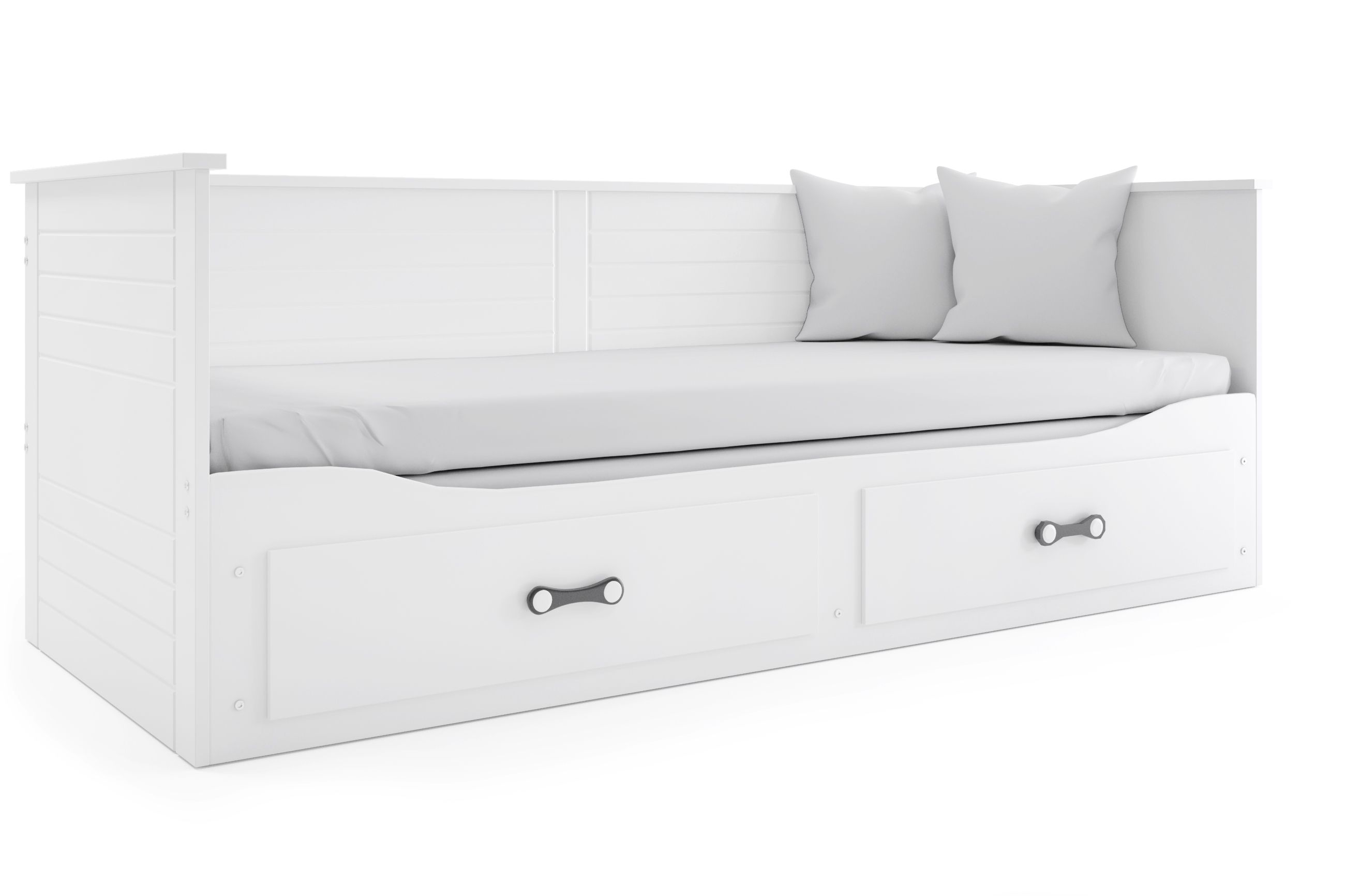 Rozkladacia posteľ HERMES 200x80cm BIELA