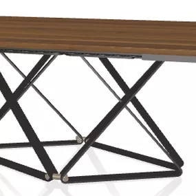 BONTEMPI - Rozkladací stôl DELTA, 190-290x106 cm