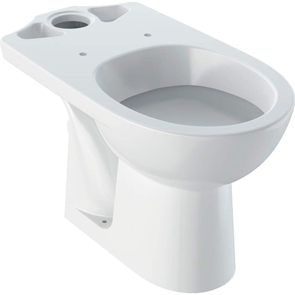 Geberit Selnova - WC kombi misa, zadný odpad, 670x360 mm, biela 500.282.01.1