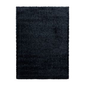 Ayyildiz koberce AKCIA: 140x200 cm Kusový koberec Brilliant Shaggy 4200 Black - 140x200 cm