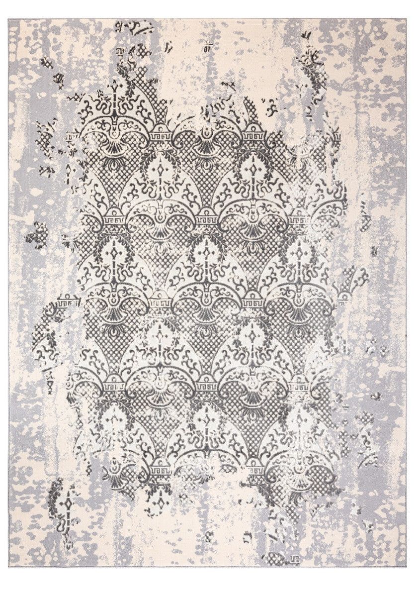 Dywany Łuszczów Kusový koberec Core W3824 Ornament Vintage cream/grey - 80x150 cm