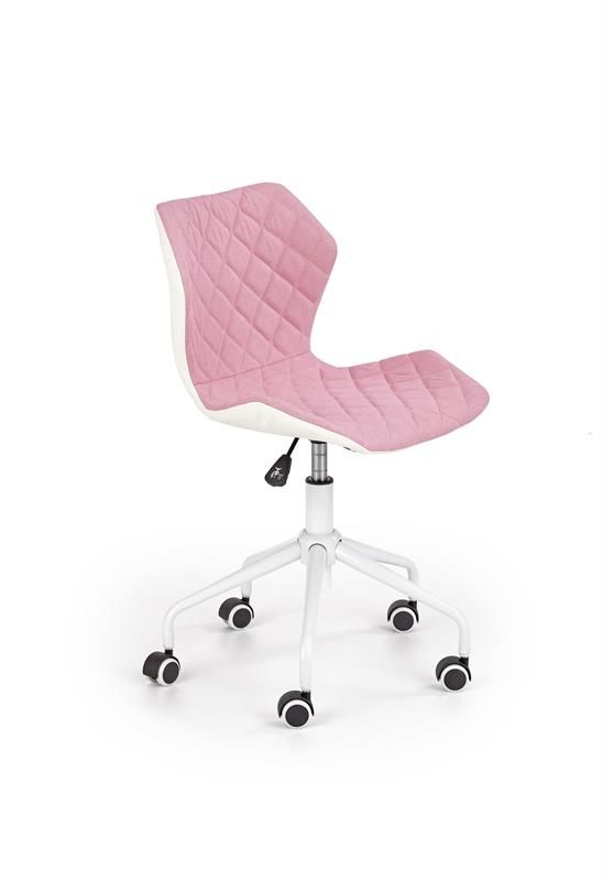 Halmar MATRIX 3 detská stolička svetlo ružová / biela