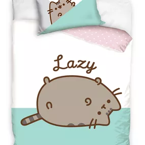 Detské obliečky Mačička Pusheen Lazy Cat 140x200/70x90 cm