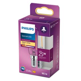 Philips 8718699783334 LED žiarovka classic E14 2,1W/25W 250lm T25L 2700K do chladinčky a digestora