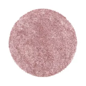 Ayyildiz koberce Kusový koberec Sydney Shaggy 3000 rose kruh - 200x200 (priemer) kruh cm