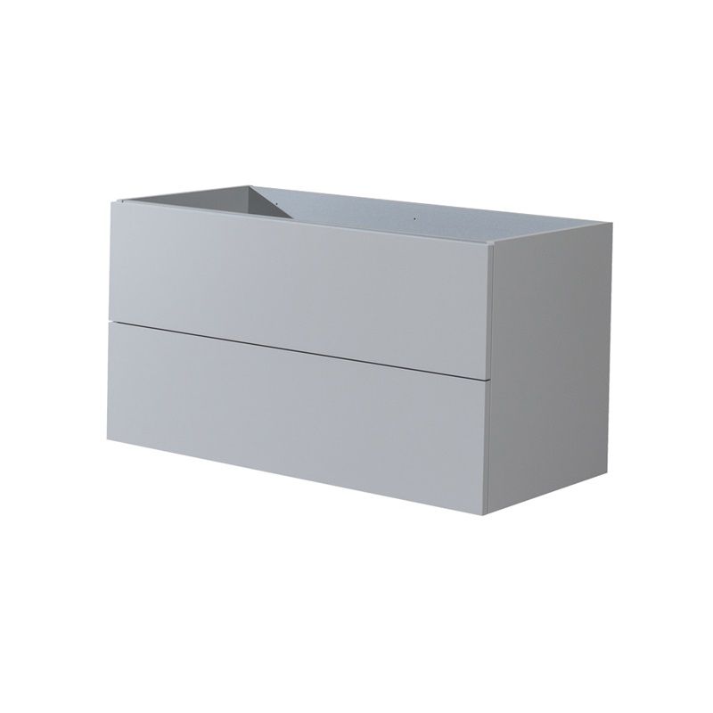 Mereo Aira CN732S kúpeľňová skrinka, sivá, 2 zásuvky, 1010x530x460 mm