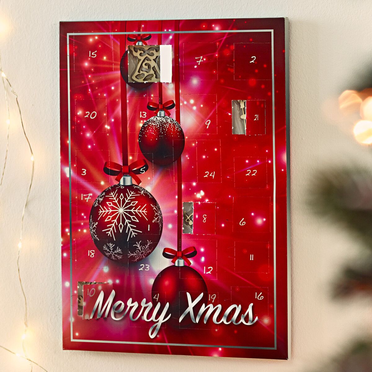 Magnet 3Pagen Adventný kalendár  Vianočné ozdoby