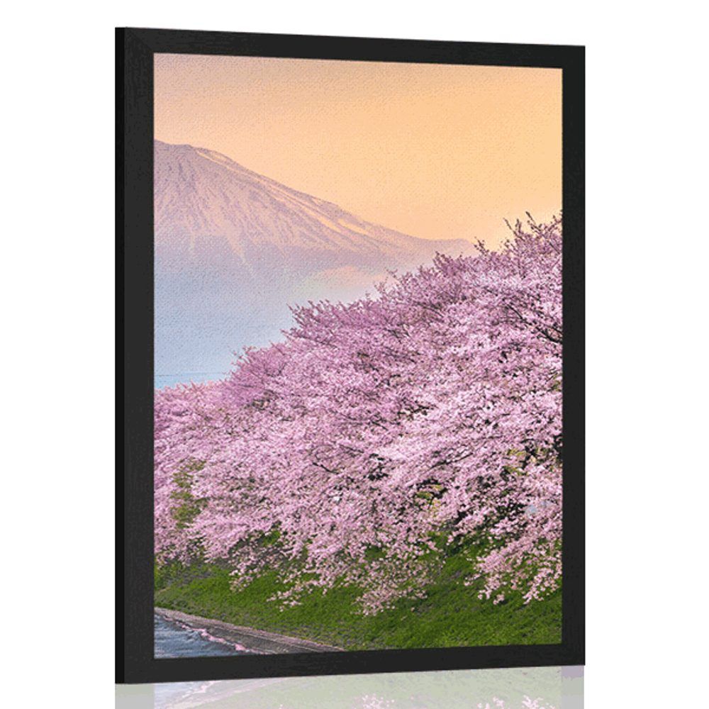 Plagát nádherné Japonsko - 40x60 black