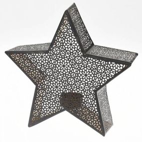 Kinekus Dekorácia/svietnik 21x19 cm hviezda