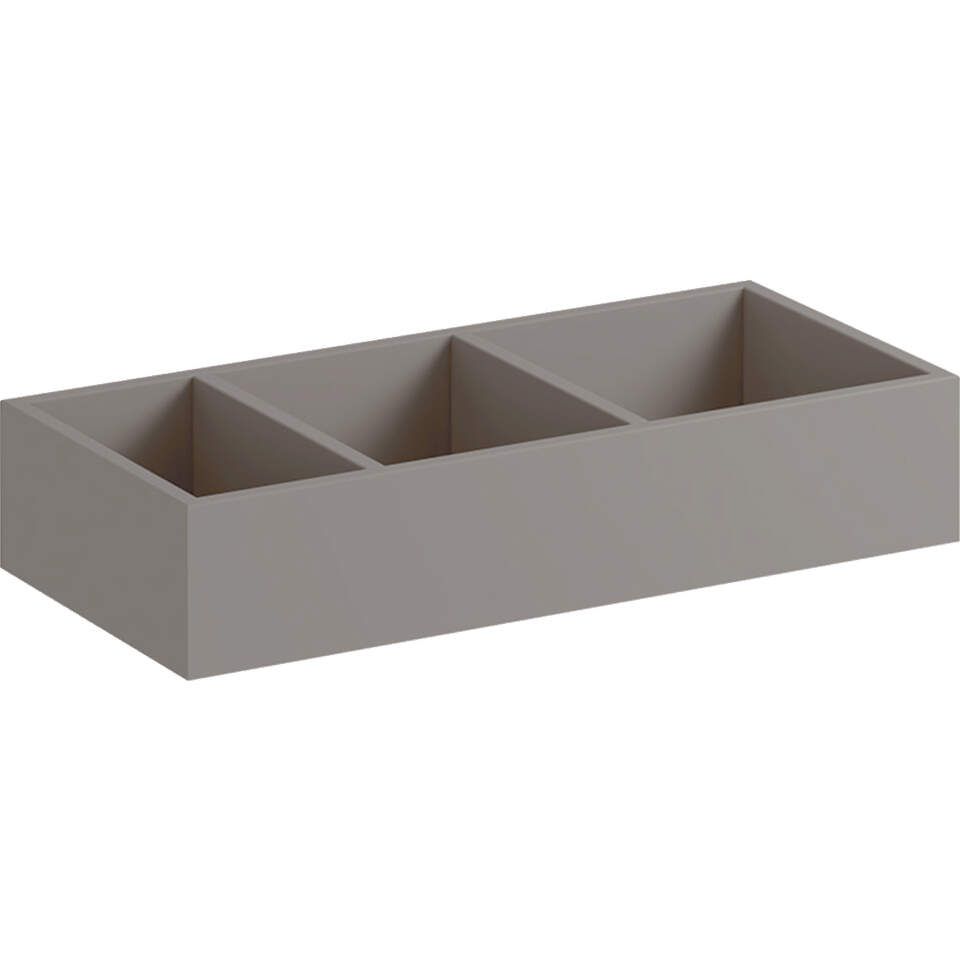 Geberit Xeno 2 - Organizér do zásuvky 323x62 mm, sivá 500.526.00.1