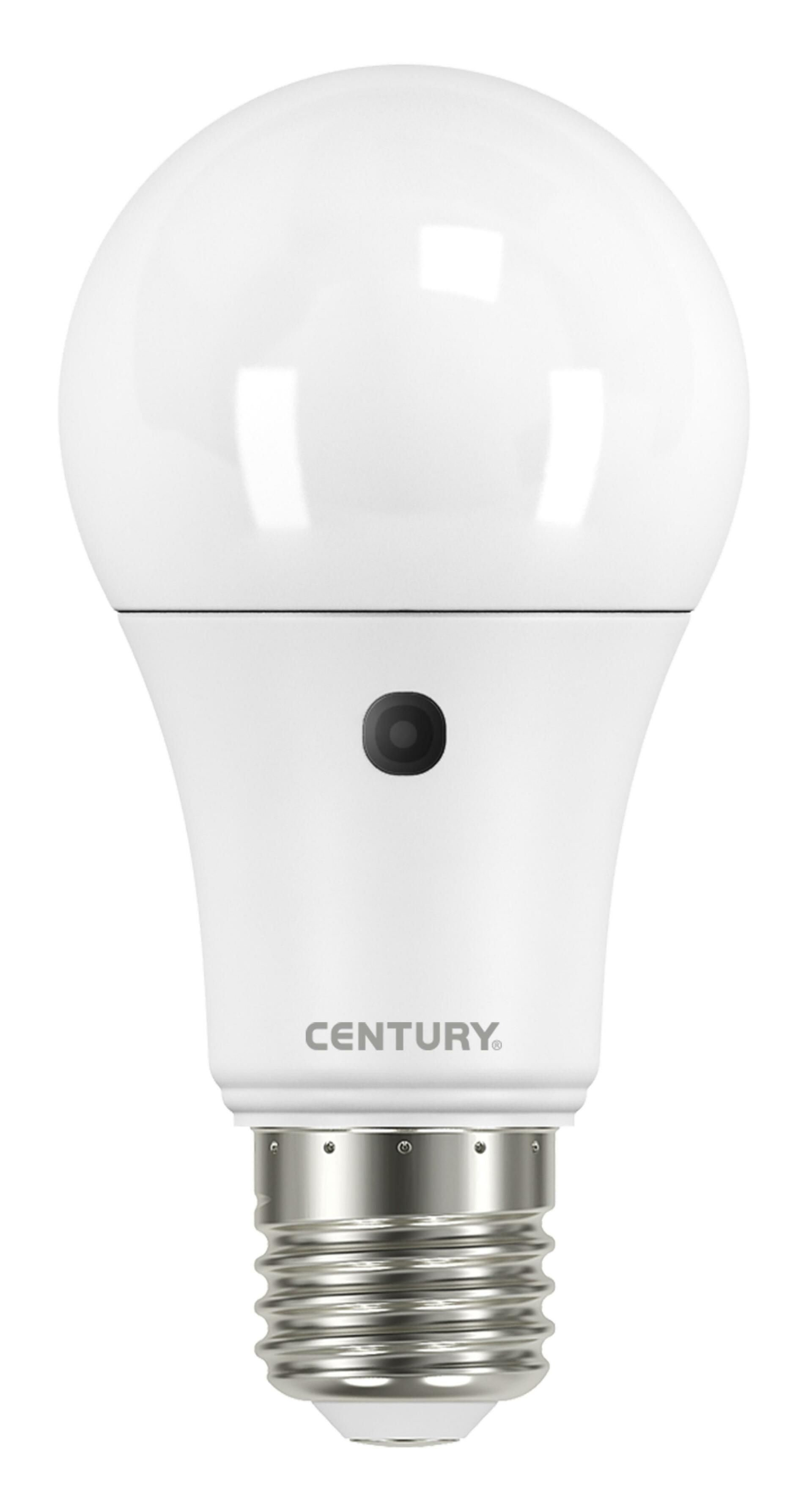 CENTURY LED HRUŠKA SE SENZOREM ARIA PLUS 10W E27 3000K 1060Lm 270d 60x120mm IP20 CEN G3SP-102730