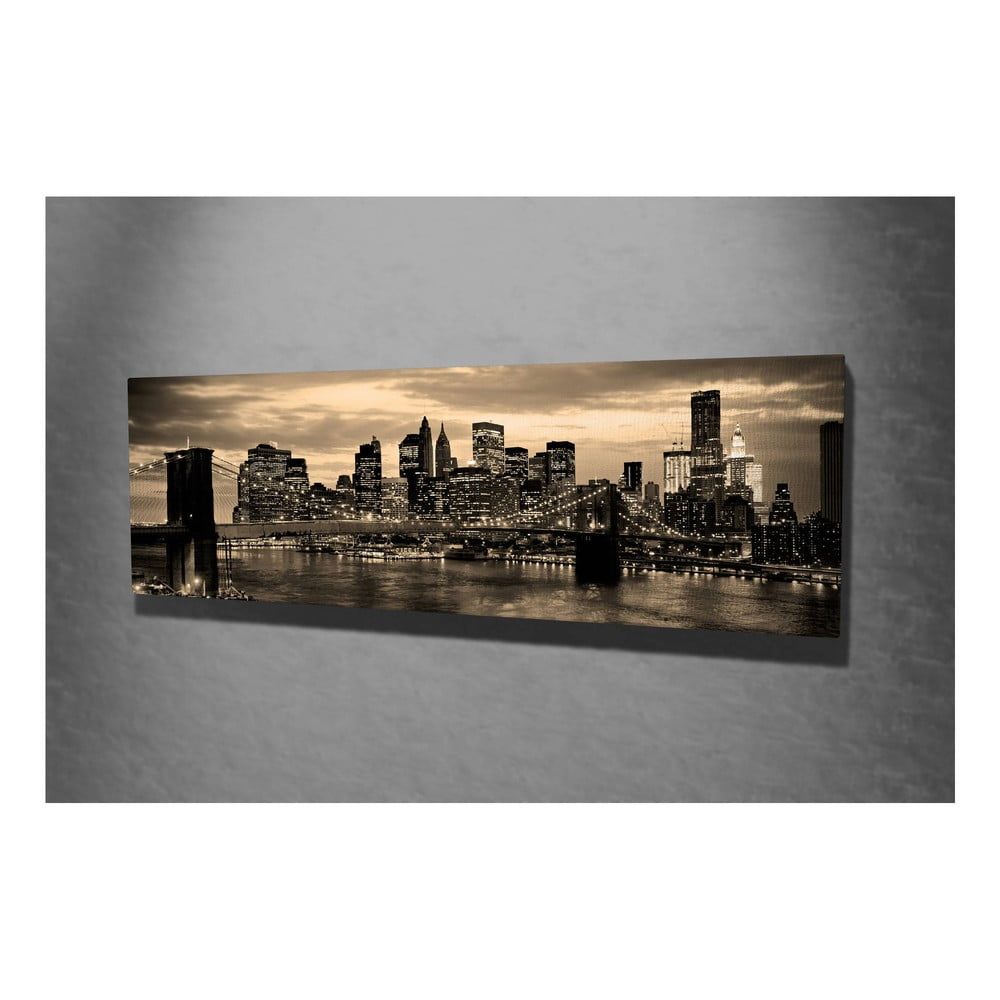 Obraz na plátne New York, 80 × 30 cm