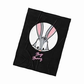 Mikroplyšová deka Bugs Bunny Black Art